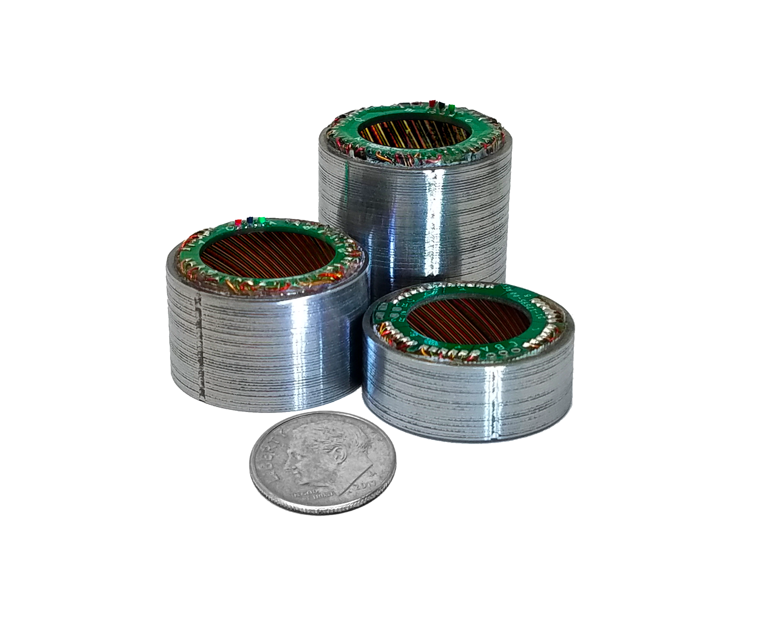 Cogging-free motor of the LSI 25-Series