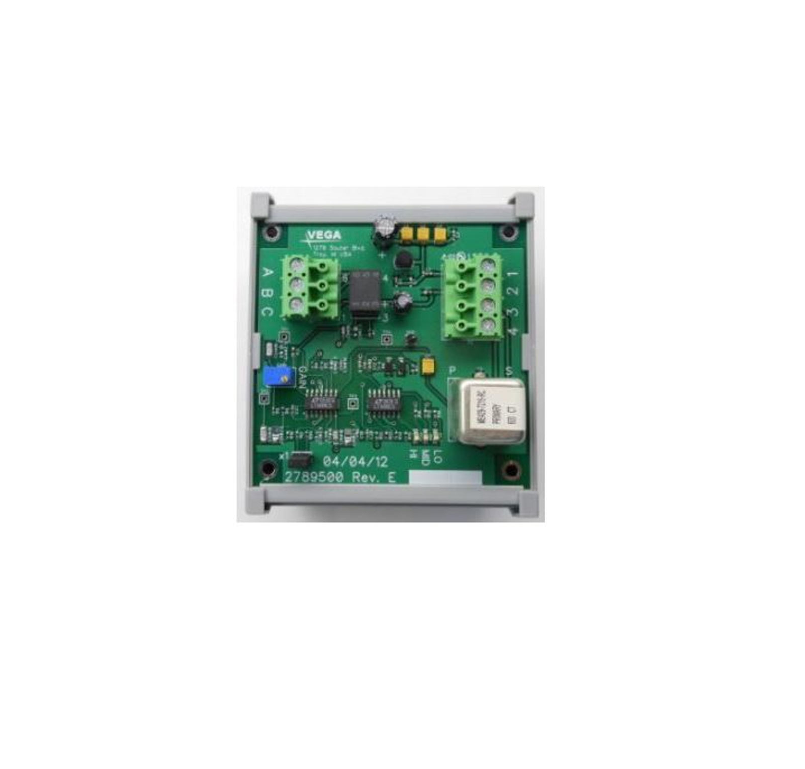 VEGA: Inductosyn-Vorverstärker 2789500/ 2789503