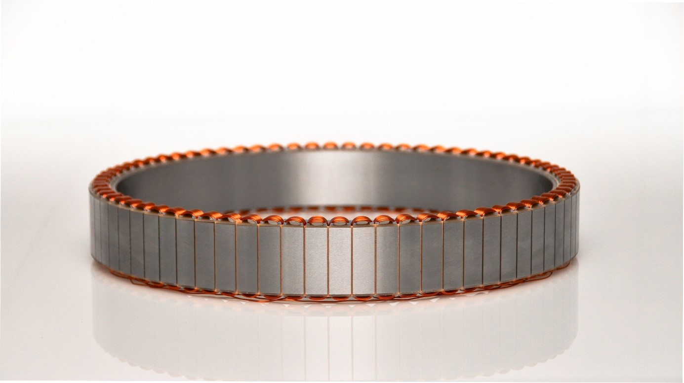 Example of an outer-rotor motor ("outrunner") designed and built by MACCON
