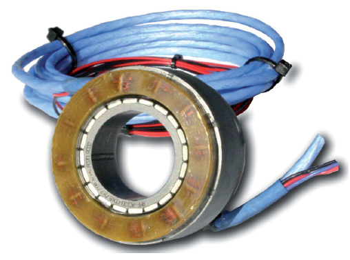 Space-rated inner-rotor BLDC motor designed and built by MACCON.